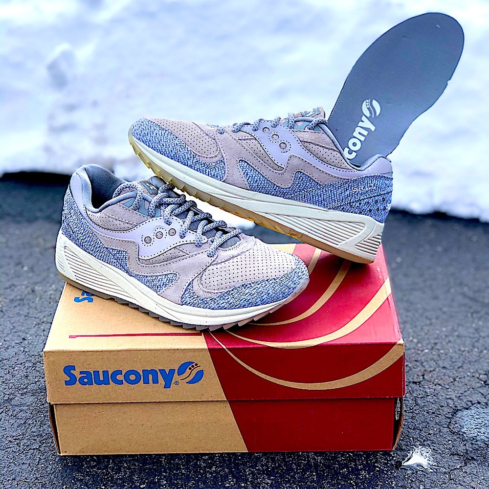 Saucony Grid 8000 Sand/Graphite